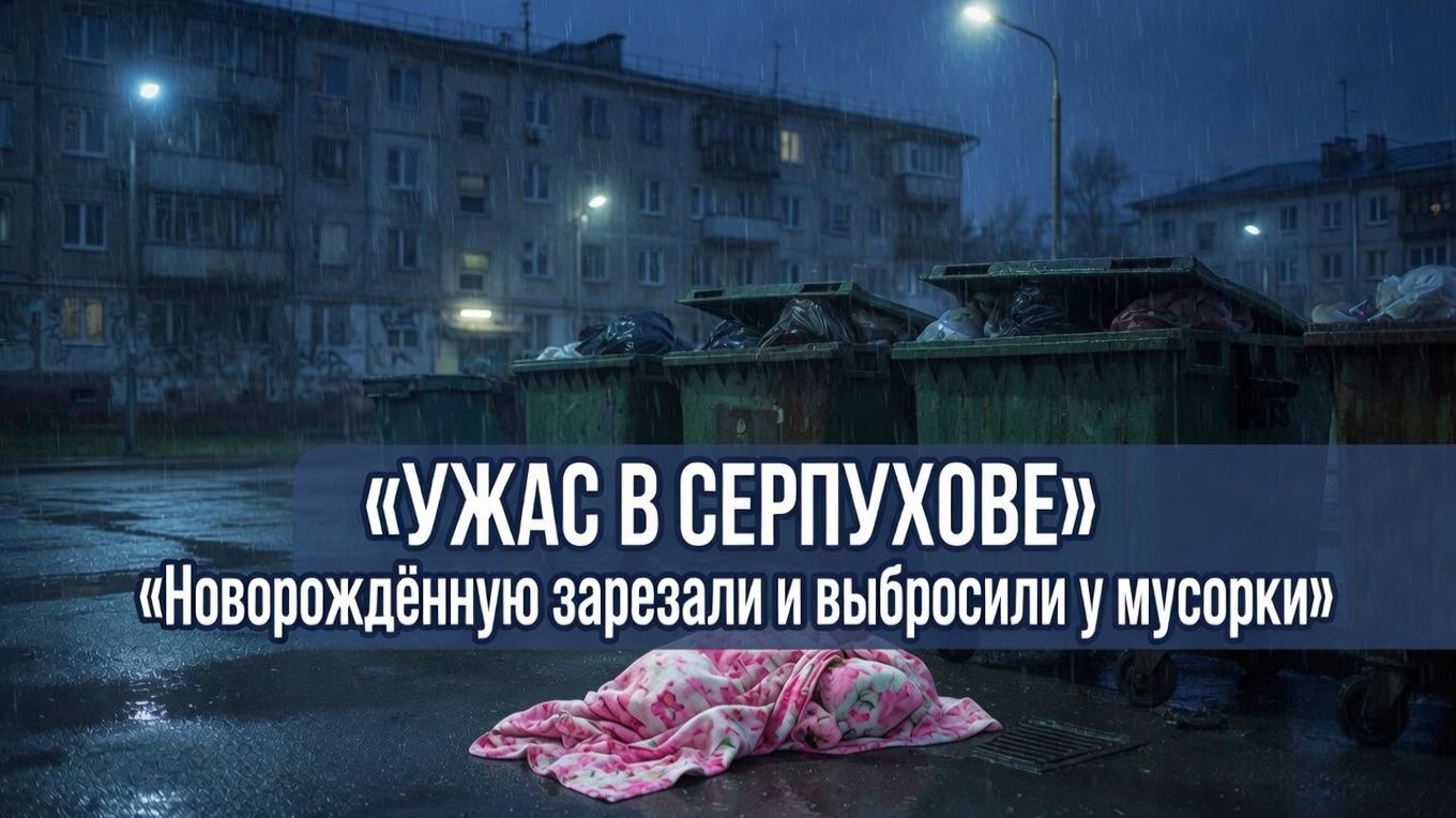 Серпухове нашли тело новорождённой девочки с множественными ножевыми ранениями