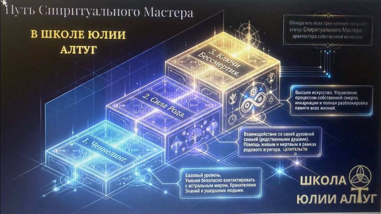 ЧЕННЕЛИНГ. Спиритуальный мастер. Школа Юлии Алтуг