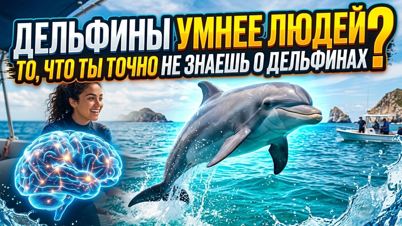 Дельфины умнее людей!?