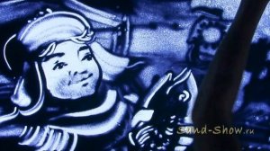 "ЭКСПЕДИЦИЯ" - Песочная анимация / Видеоролик нарисованный песком / Песочное шоу студии "SAND-SHOW"