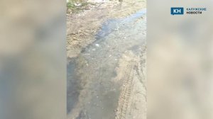 Жители калужского Балабаново жалуются на канализацию, текущую на пляж.