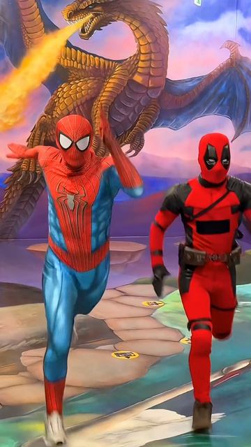 Superheroes to the rescue #spiderman