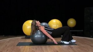 03 ▪️Простая тренировка с мячом▪️Easy Stability Ball Workout Routine▪️Тренировка  дома с Лесли