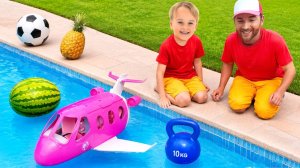 Что тонет , а что плавает  — Крутые научные эксперименты для детей