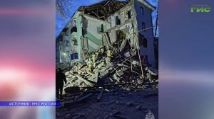 В Сызрани из‑за атаки БПЛА частично обрушился подъезд дома