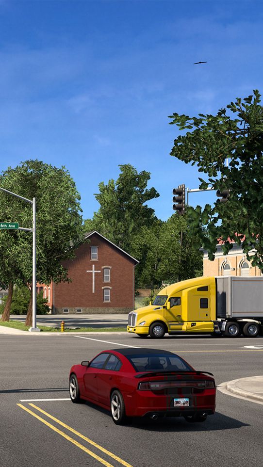 Вторая часть поселений DLC Южная Дакота в ATS #shorts