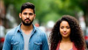 Мулатка и метис.