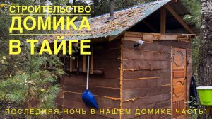Последняя ночь в домике в тайге часть 1