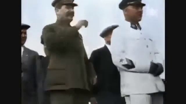 Сталин в цвете Редкие кадры смотреть онлайн