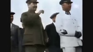 Сталин в цвете Редкие кадры