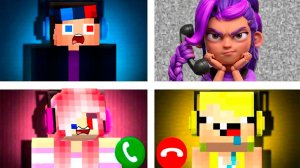 👿ЗРЯ МЫ ПОЗВОНИЛИ ЛИЛИ НОЧЬЮ в МАЙНКРАФТ! НУБИК