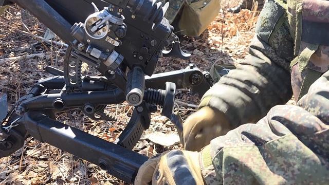 Тренировка расчёта АГС-17 мотострелков