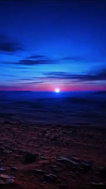 Заката на Марсе