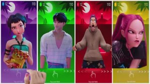 K-Pop Охотники на демонов: Драйв под Soda Pop! 🎧🔥 Ритм-баттл в Tiles Hop