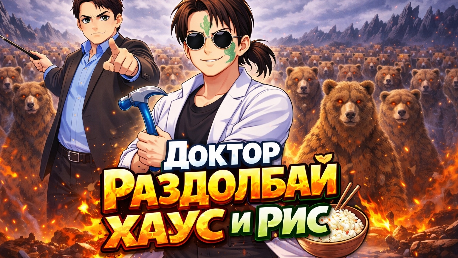 Доктор Раздолбай хаус и рис 3 серия