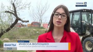 Подготовительные работы для восстановления пляжей стартовали в Анапе