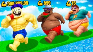 ХУДЕЙ, ЧТОБЫ СТАТЬ КАЧКОМ В ROBLOX