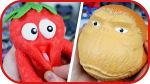 ТЯНУЧКИ АНТИСТРЕСС. Стретч Горилла, монстры, вывернушки, браслеты.