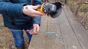 как сделать садовый БУР