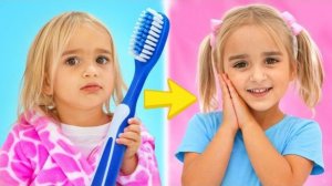 Утренняя рутина Алисы с куклой! Она живая!