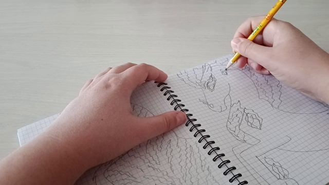 Рисую на камеру. ASMR-Drawing. No music 2