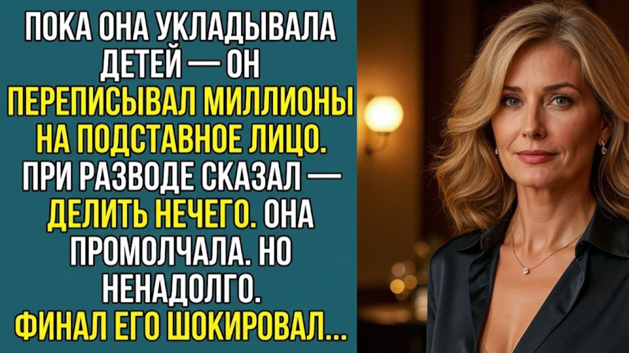 «ОН ДУМАЛ ЧТО ОНА ПРОСТО ЖЕНА. ОНА ДУМАЛА ПО-ДРУГОМУ»  Слушать житейские истории. Слушать рассказы