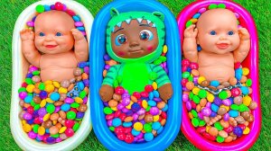 АСМР ПУПСЫ 💓ПУПСЫ В ВАННОЧКАХ 💓 РАСПАКОВКА ПУПСОВ 💓 АСМР Видео