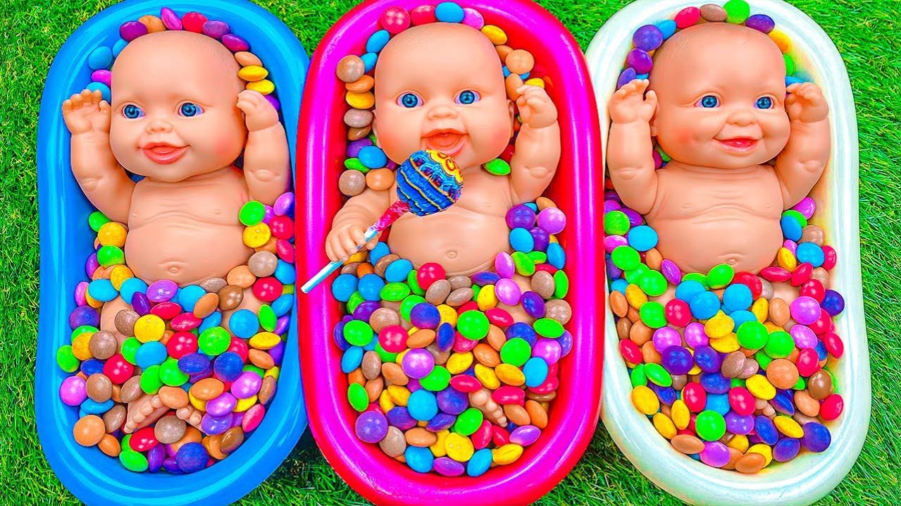 АСМР Пупсы  Конфети  Распаковка Пупсов