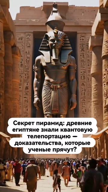 Древние египтяне знали квантовую телепортацию