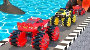 Машинки летают и прыгают! Развивающие мультики Машины помощники. Мультфильмы про машинки