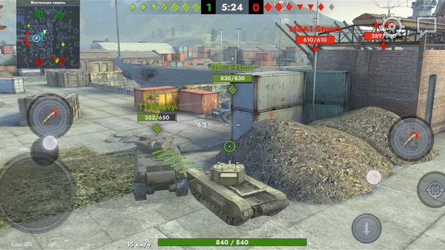 Обзор на танк черчилль 3 в танкс блиц!