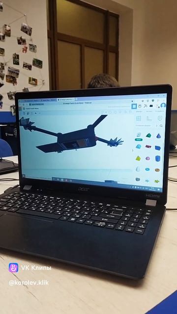 3D-моделирование дронов в Tinkercad, группа Junior 9-10 лет.