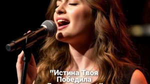 Истина Твоя победила грех и смерть.