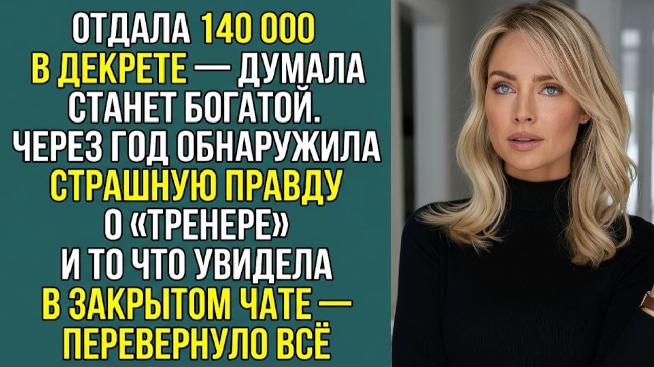 «Я ОТДАЛА 140 000 РУБЛЕЙ ЗА КУРС КАК ЗАРАБАТЫВАТЬ МИЛЛИОН»  Слушать житейские истории. Аудиокниги
