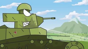 1 Giant MS -1 versus 1000 Mauses - Cartoons about tanks