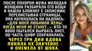 Истории из жизни| После смерти мужа она нашла его дневник |Аудио рассказы|Жизненные истории