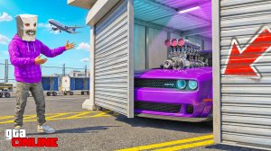 Я НАШЕЛ ТУРБО-ДОДЖ В АЭРОПОРТУ! ПРЯЧЬ & ИЩИ В ГТА 5 ОНЛАЙН | ЖЕСТКИЕ ИСПЫТАНИЯ