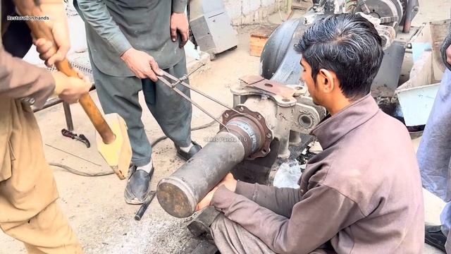 Восстановление грузовика Mazda.