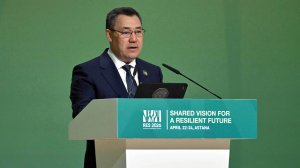 Садыр Жапаров: Странам Центральной Азии следует найти баланс интересов в сфере водных ресурсов