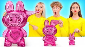 Большая, Средняя или Маленькая Тарелка Челлендж | Вкусные Рецепты с Едой от Multi DO Challenge