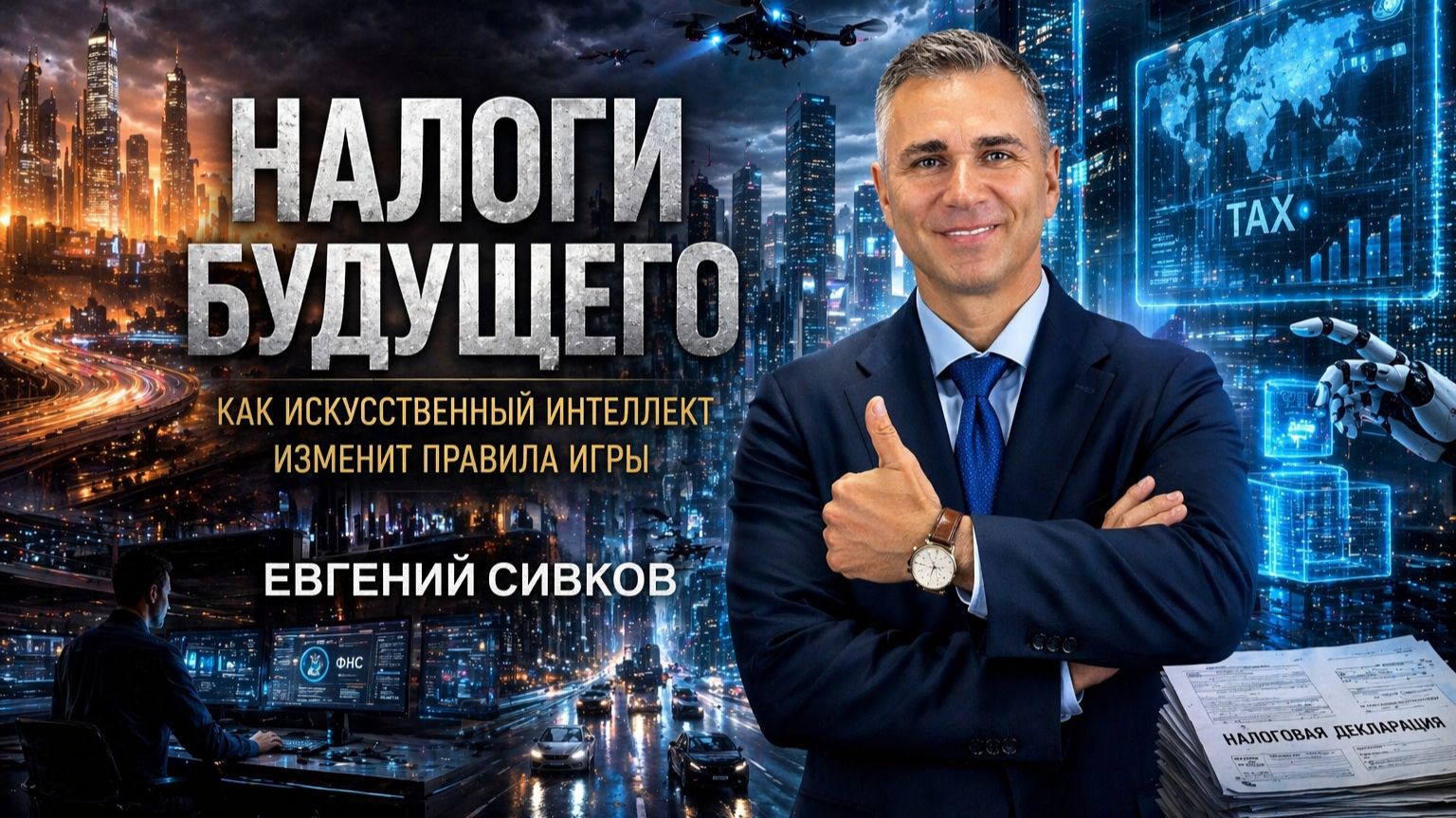Налоги будущего, фильм Евгения Сивкова. Что будет с налогами в ближайшие годы?