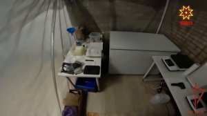 Полицейские совместно с коллегами из МВД и спецназом выявили лабораторию по производству наркотиков