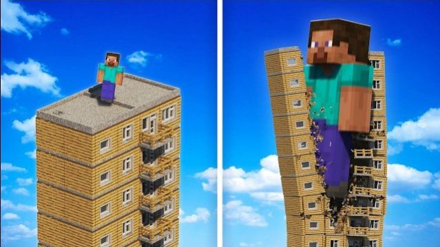 БОЛЬШОЙ И МАЛЕНЬКИЙ СТИВ VS ДИНАМИЧНОЕ СТРОИТЕЛЬСТВО