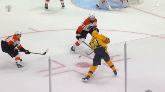 КС. Питтсбург_Филадельфия 20042026. Гол и силовой прием Евгения Малкина.