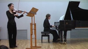 Ю. Эйхберг. Концертино (Рената Юнусова-Александра Червинская)