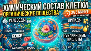 Химический состав клетки: органические вещества