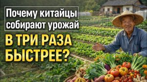 КИТАЙСКИЕ ФЕРМЕРЫ - СЕКРЕТ ИХ УРОЖАЯ