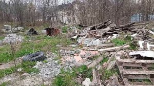 Объект культурного наследия федерального значения Казачья горка, в мусорных, строительных отходах! П