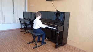 Курилов Мирон, Хаслингер Т. Сонатина, Преп. Андреева Т. М..mp4