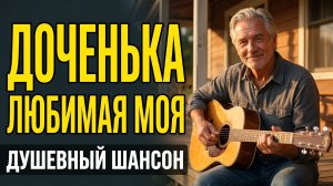 ДОЧЕНЬКА, ЛЮБИМАЯ МОЯ 🎵 Песня папы для дочери! Слушать до слёз (Душевный Шансон)